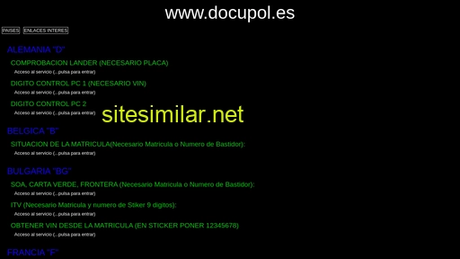 docupol.es alternative sites