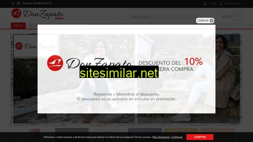 donzapatomoda.es alternative sites
