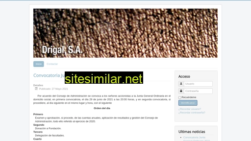 drigal.es alternative sites
