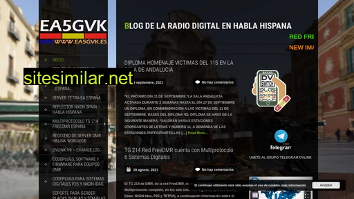 ea5gvk-dmr.zigor.es alternative sites