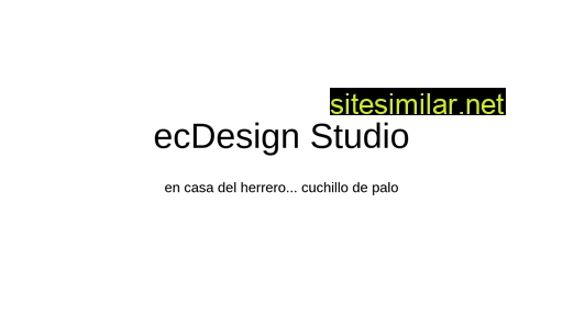 ecdesign.es alternative sites