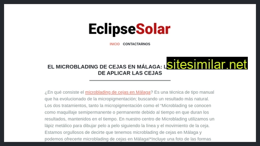 eclipsesolar.es alternative sites