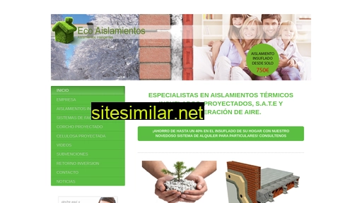 ecoaislamientos.es alternative sites