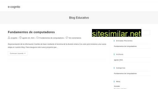 ecognito.es alternative sites