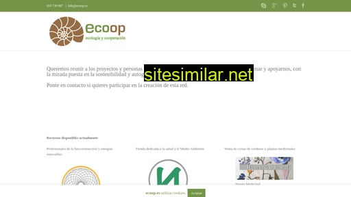 ecoop.es alternative sites