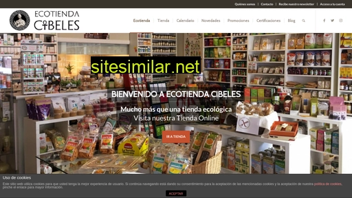 ecotiendacibeles.es alternative sites