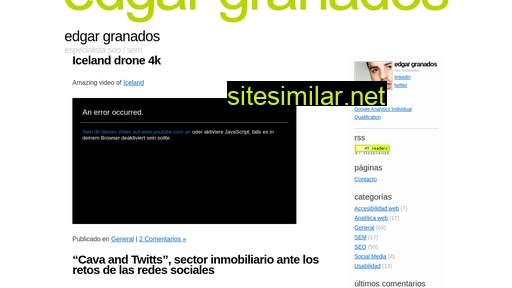 edgargranados.es alternative sites