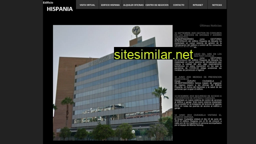 Edificiohispania similar sites
