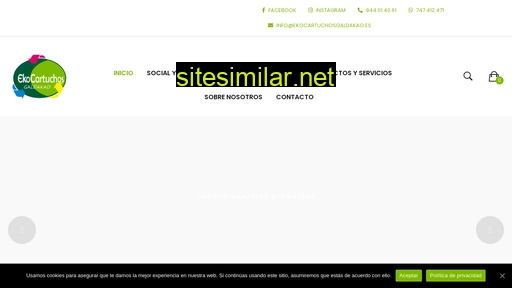 ekocartuchosgaldakao.es alternative sites