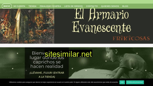 elarmarioevanescente.es alternative sites