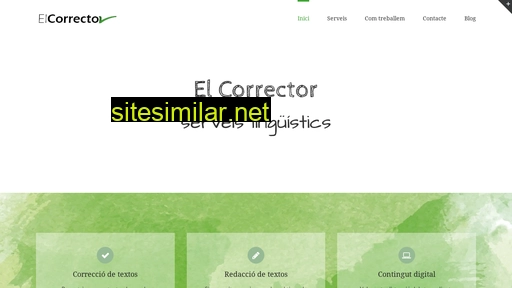 elcorrector.es alternative sites