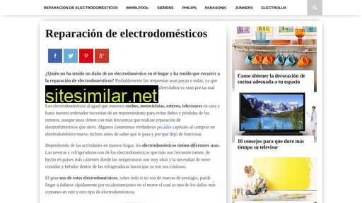 electrodomesticosreparacion.es alternative sites