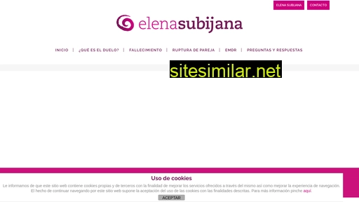 elenasubijana.es alternative sites