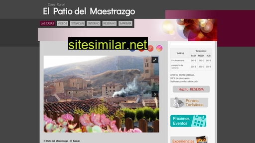 elpatiodelmaestrazgo.es alternative sites