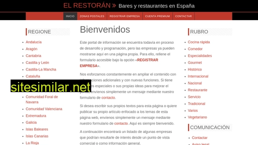 elrestoran.es alternative sites