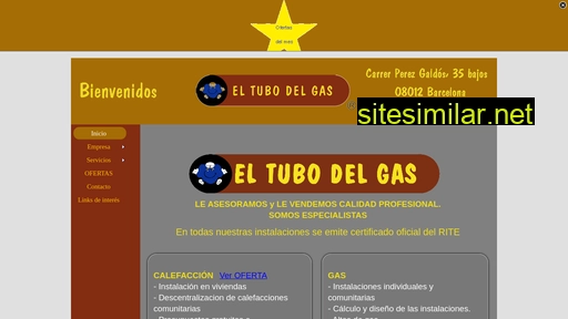 eltubodelgas.es alternative sites