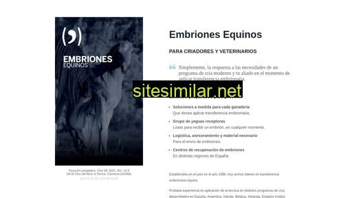 embrionesequinos.es alternative sites