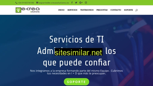 e-creasolutions.es alternative sites