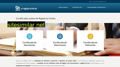 e-registrocivil.es alternative sites