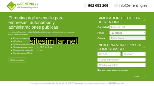 e-renting.es alternative sites