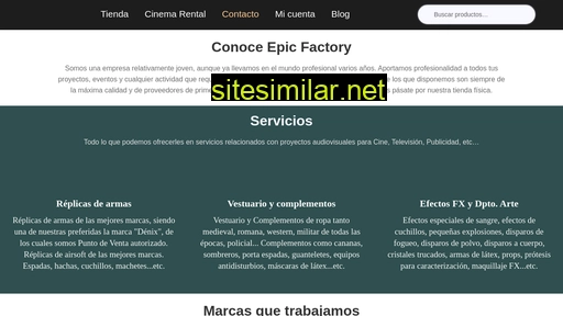 epicfactory.es alternative sites