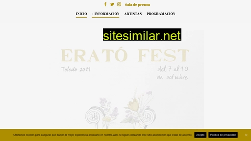 eratofest.es alternative sites