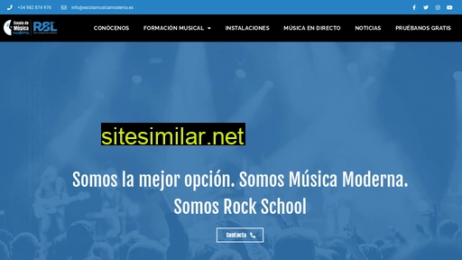 escolamusicamoderna.es alternative sites