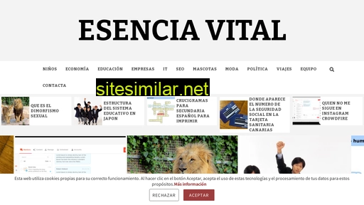 esenciavital.es alternative sites