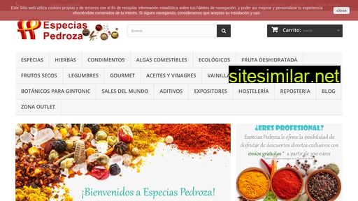 especiaspedroza.es alternative sites