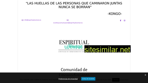 Espiritualwoman similar sites