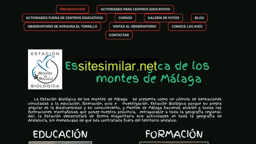 estacionbiologicamontesdemalaga.es alternative sites
