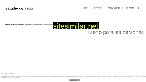 estudiodealicia.es alternative sites