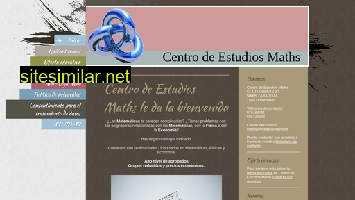estudiosmaths.es alternative sites
