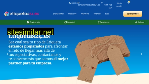 etiquetas24.es alternative sites