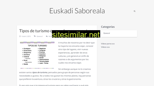 Euskadisaboreala similar sites