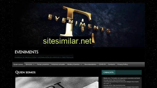 eveniments.es alternative sites