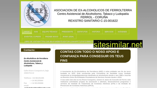 exalcoholicosferrol.es alternative sites