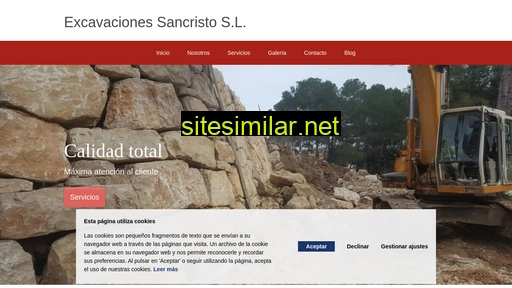 Excavacionessancristo similar sites