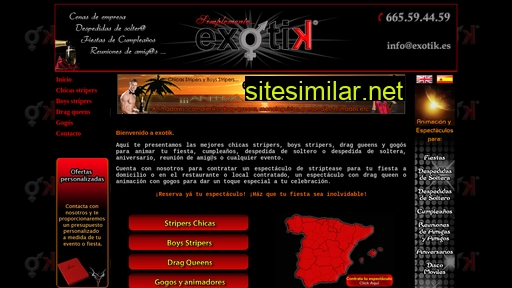 exotikdespedidas.es alternative sites