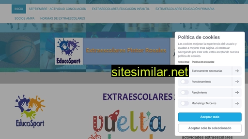 extraescolarespintorrosales.es alternative sites