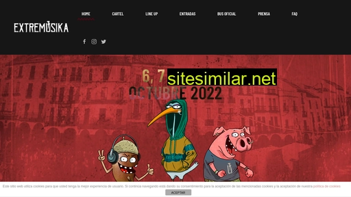 extremusika.es alternative sites