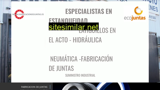 fabricaciondejuntas.es alternative sites