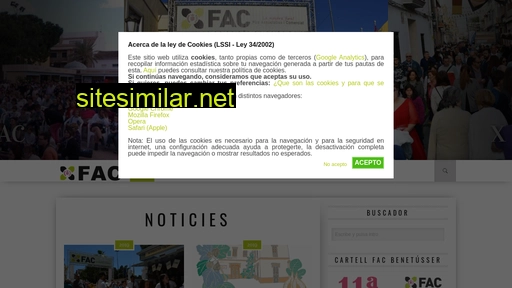 facbenetusser.es alternative sites
