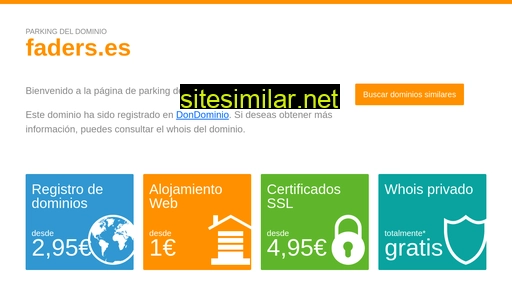 faders.es alternative sites