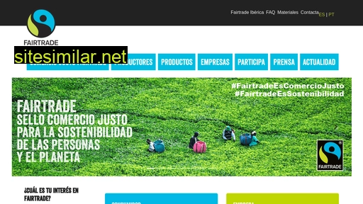 fairtrade.es alternative sites