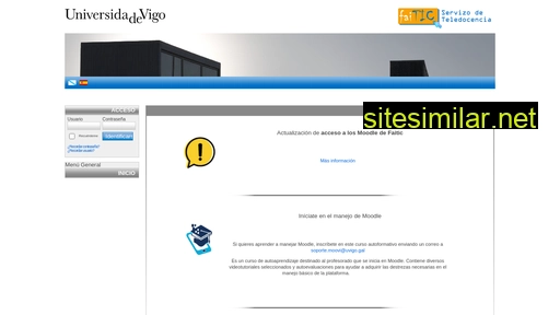 faitic.uvigo.es alternative sites