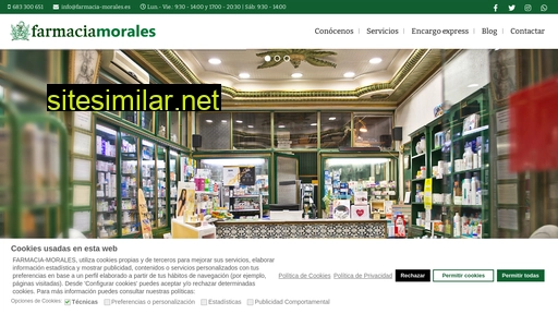 farmacia-morales.es alternative sites