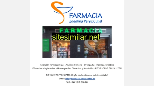 farmaciaalmussafes.es alternative sites