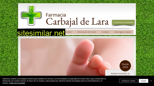 farmaciacarbajal.es alternative sites