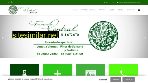 farmaciacentrallugo.es alternative sites